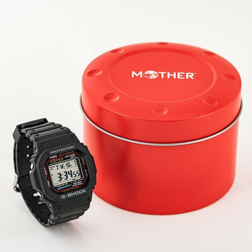 MOTHER × G-SHOCK Mother x G-Shock GW-M5610UMOT21-1JR collaboration with the