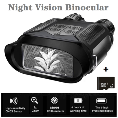 NV400B Digital Infrared Night Vision Binocular Telescope Video