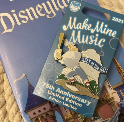 Make Mine Music 75th Anniversary Casey at the Bat LE Disney Pin