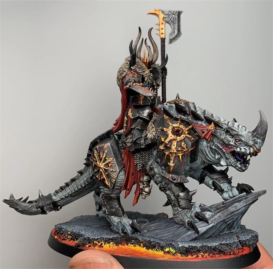 SF・ファンタジー・ホラー Warhammer AoS SLAVE TO DARKNESS Slaves to Darkness Dark Slave Lord Warhammer Chaos army AOS