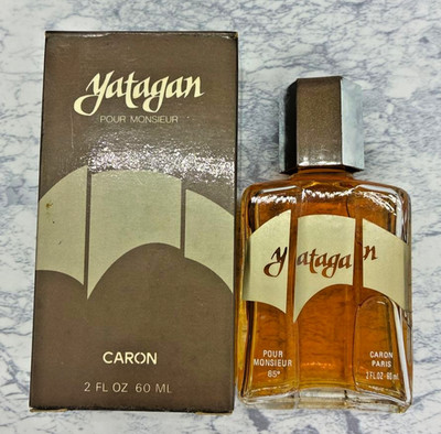 VINTAGE PROFUMO UOMO YATAGAN POUR MONSIEUR CARON 60ML EAU DE TOILETTE FOR MEN