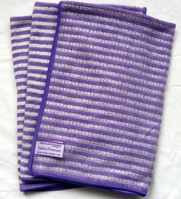 GeschirrtÃ¼Cher Das Blaue Wunder Extra Premium Mit Bambusfasern Violett
