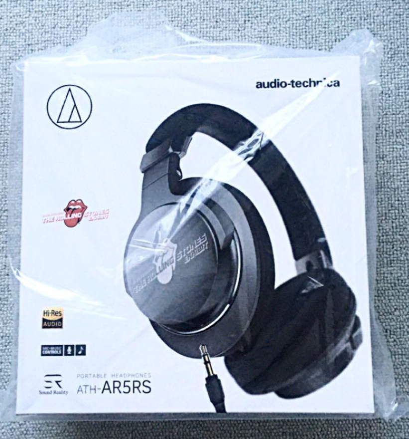 ザ・ローリング・ストーンズ×オーディオテクニカ ヘッドホン ATH-AR3RS オーディオテクニカ x ストーンズ展 限定モデルヘッドホン 【ATH