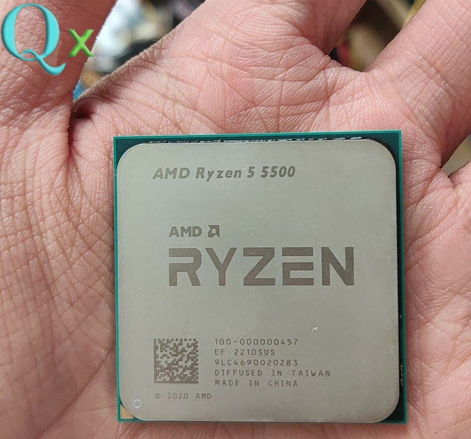 AMD Ryzen 5 5500 6 Core AM4 CPU Twelve-Thread 3.6GHz