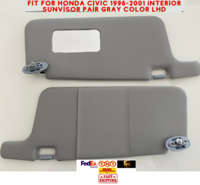 Interior Sunvisor Sun Visors for Honda Civic 96 01 iES CX DX EX