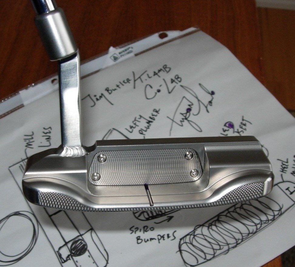 Tyson Lamb Allendale 1 of 1 Reverse Plumbers Neck 350G Putter Lambcrafted -NEW!