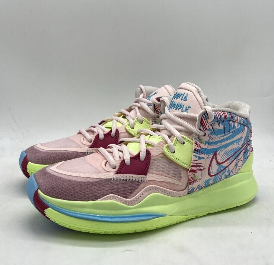 

Мужские размеры Nike Kyrie Infinity World People Basketball Pink Volt CZ0204-600, Розовый, Nike Kyrie Infinity