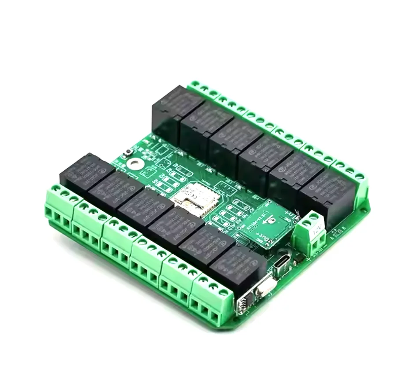 DC 7-27V Tuya 12 Channels WiFi/Zigbee Relay Module 12CH Wireless Smart Home
