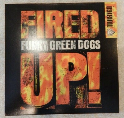 VINTAGE Fired Up! by Funky Green Dogs CD Single (CD, Feb-1997, MCA) UK Release!