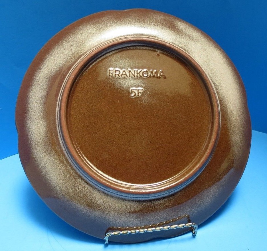 FRANKOMA POTTERY~PRAIRIE BROWN PLAINSMAN 5F~10