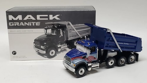 ミニカー 1st gear MACK GRANITE WITH 28 TRAIT Mack Granite Heavy-Duty Dump Truck By First Gear 1/34 Scale