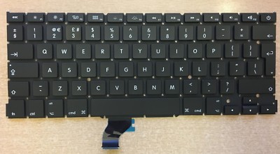 QWERTY Tastatur Apple MacBook Pro 13'' Retina A1502 - UK English 2013, 2014, 2015