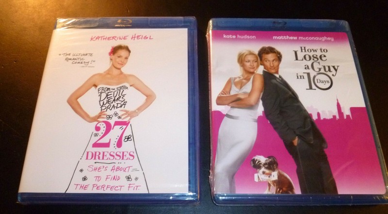 (2) Rom-Com BLU-RAY Lot "27 DRESSES"+"HOW TO LOSE A GUY