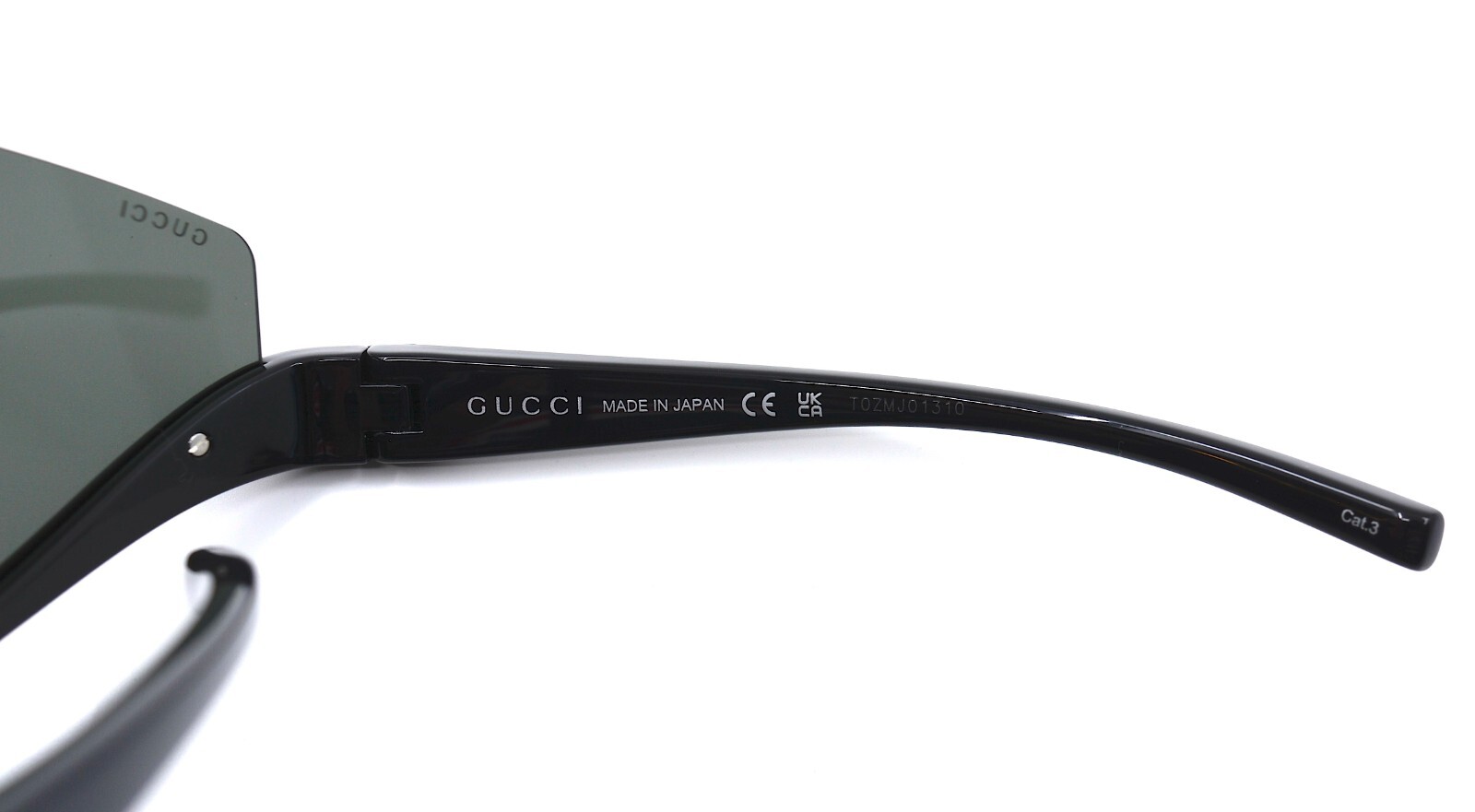 Pre-owned Gucci Gg1650s 001 Black Grey Women's Authentic Sunglasses In Gray