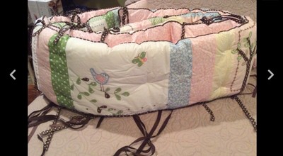 Owl Baby Bedding Crib Nursery Girls Pam Grace Creations Curtain
