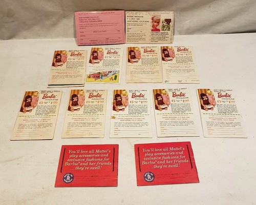 Lot of 31, Assorted, VINTAGE Barbie Fashion Books by Mattel