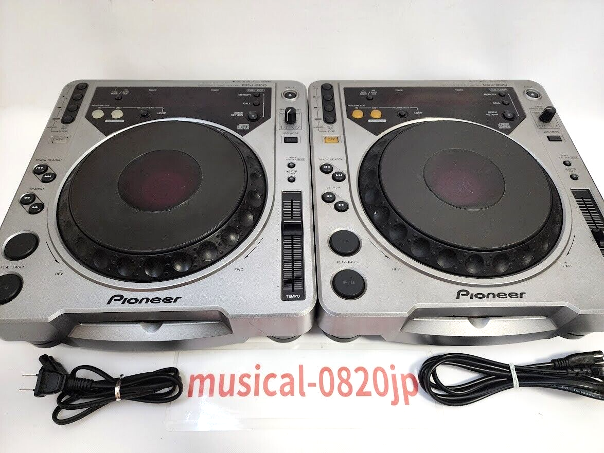 721 pioneer CDJ-800mk2 2台セット 721 Pioneer CDJ-800MK2 2台セット