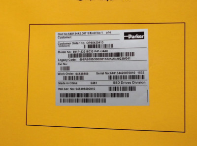 1pc new 591P-53318032-P41-U4A0 591P/0180/500/0011/UK/AN/0/230/041 # Fedex/DHL )