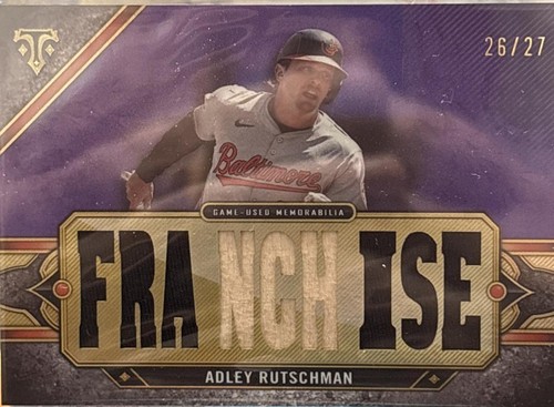 2024 Topps Triple Threads - Adley Rutschman #TTR-MY1