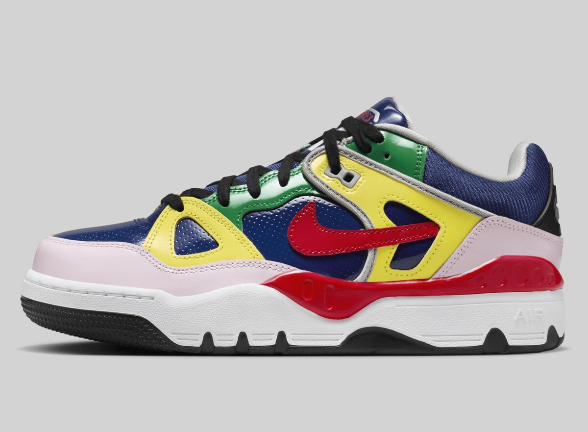 NIGO Nike Air Force 3 Low SP Navy Heel Logo NIGO HQ1458-400