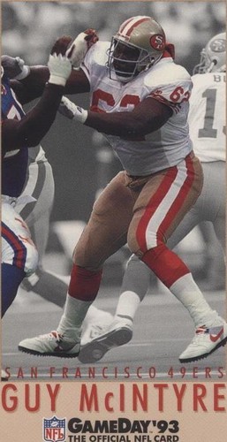 1993 Fleer GameDay Guy McIntyre #303