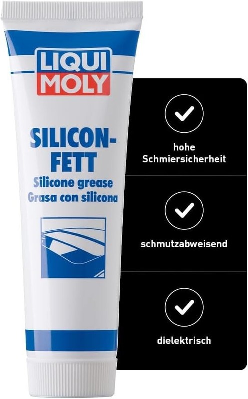 Schmierfett Liqui Moly 3312 Silicon-Fett Transparent Silikonfett Schmierung 100g