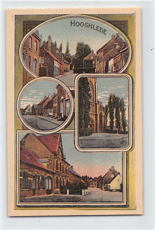 België - Hooglede (W. Vl.) Hoofdstraat - De Kerk