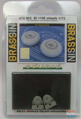 EDU672003 1:72 Eduard Bf 110E Wheels (EDU kit) #672003