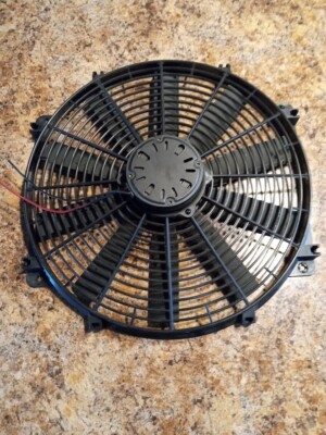 Flex-a-lite Auxiliary Electric 16'' LoBoy Pusher Fan #119 (Open Box)