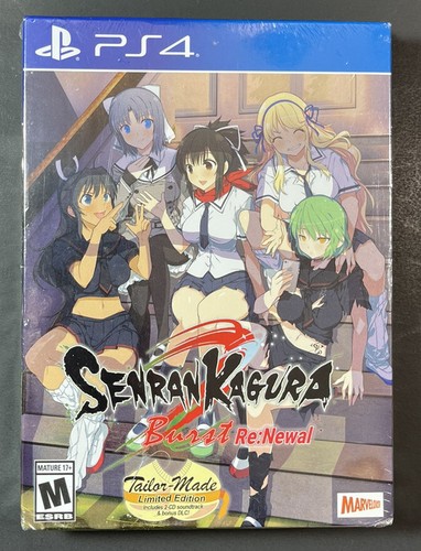 Protector For PS4 Senran Kagura Burst RE:Newal At The Seams LE - Katana  Collectibles