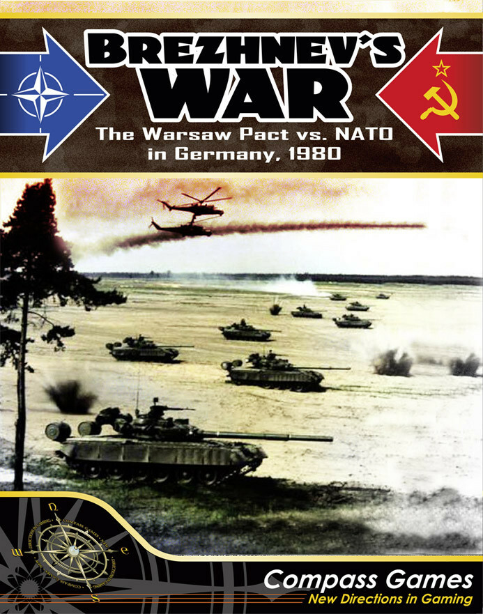 Compass Games Война Брежнева НАТО против Варшавского договора в Германии, 1980 г., н.э.