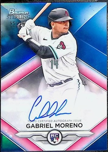 2023 Bowman Sterling - Gabriel Moreno #RA-GM