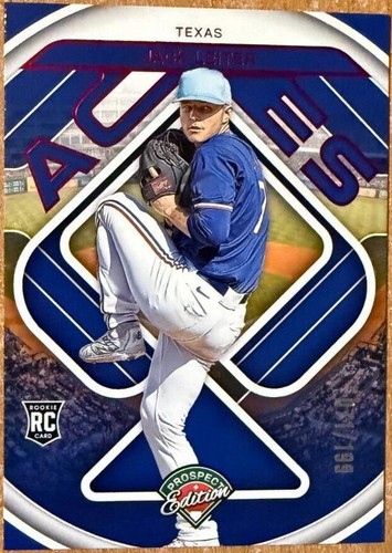 Jack Leiter 直筆サイン　2021全米ドラフト2位指名　299枚限定 2024 Panini Prospect Edition - Aces Jack Leiter #21 (RC) | eBay