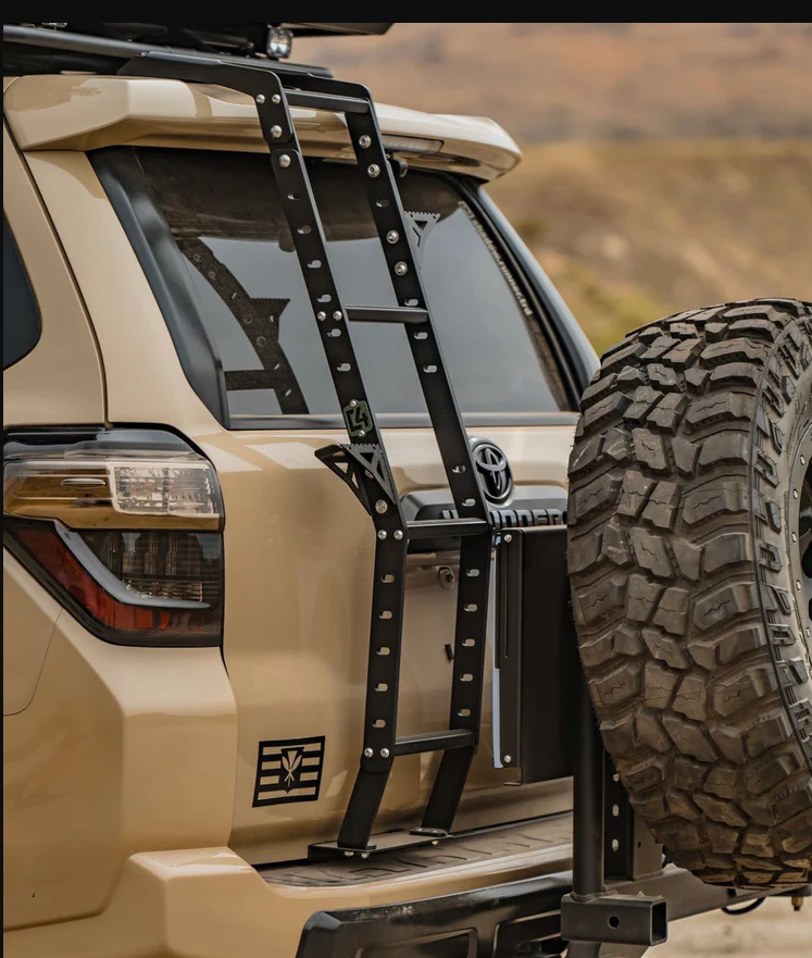 Toyota 4Runner Adjust Light Weight TRD PRO Style Rear Hatch Ladder 2010-2022