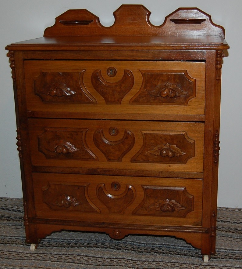 Antique Walnut Wash Stand
