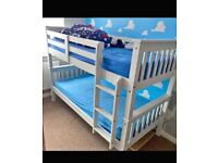 🌈★SINGLE TOP lll SINGLE BOTTOM lll METAL OR WOODEN BUNK BED FRAME WITH OPTIONAL MATTRESS🌈