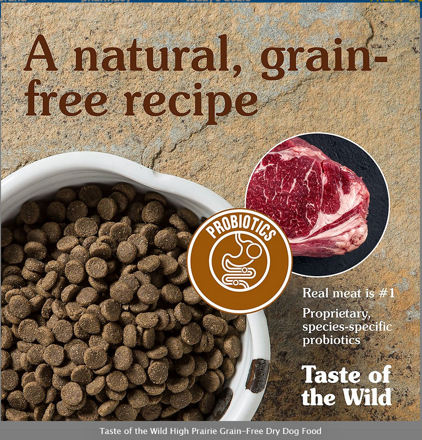 ||02 PACKS|| Taste of the Wild High Prairie Grain-Free Dry Dog Food 28lb Bag~NEW