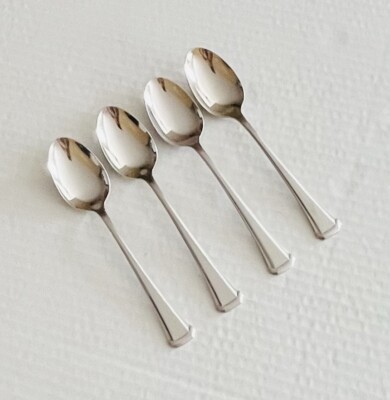 Oneida SSS Stainless Maestro St Leger 4 Teaspoons Glossy