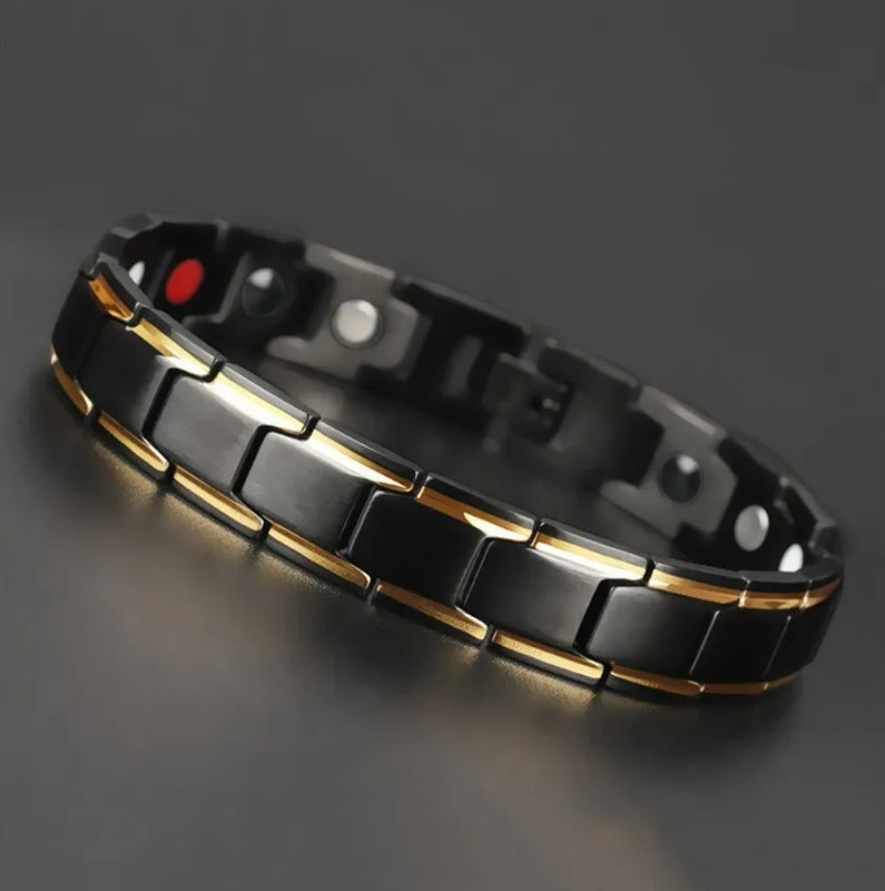 Copper Magnetic Bracelet Energy Healing Therapy Arthritis Pain Relief Men