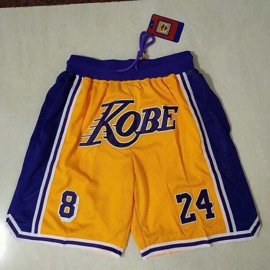 LAKERS JUST DON メッシュパンツ XXL LAKERS JUST DON メッシュパンツ XXL white-los-angeles-lakers