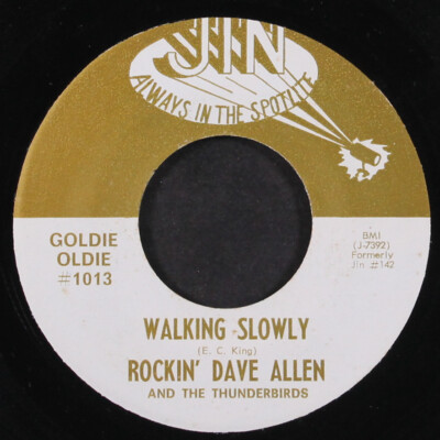 ROCKIN DAVE ALLEN: walking slowly / born to be a loser JIN 7