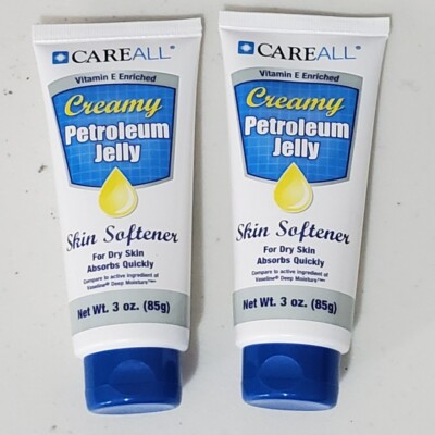 SET OF 2 Creamy Petroleum Jelly or Creamy Cocoa Butter  Moisturizing, Hydrating