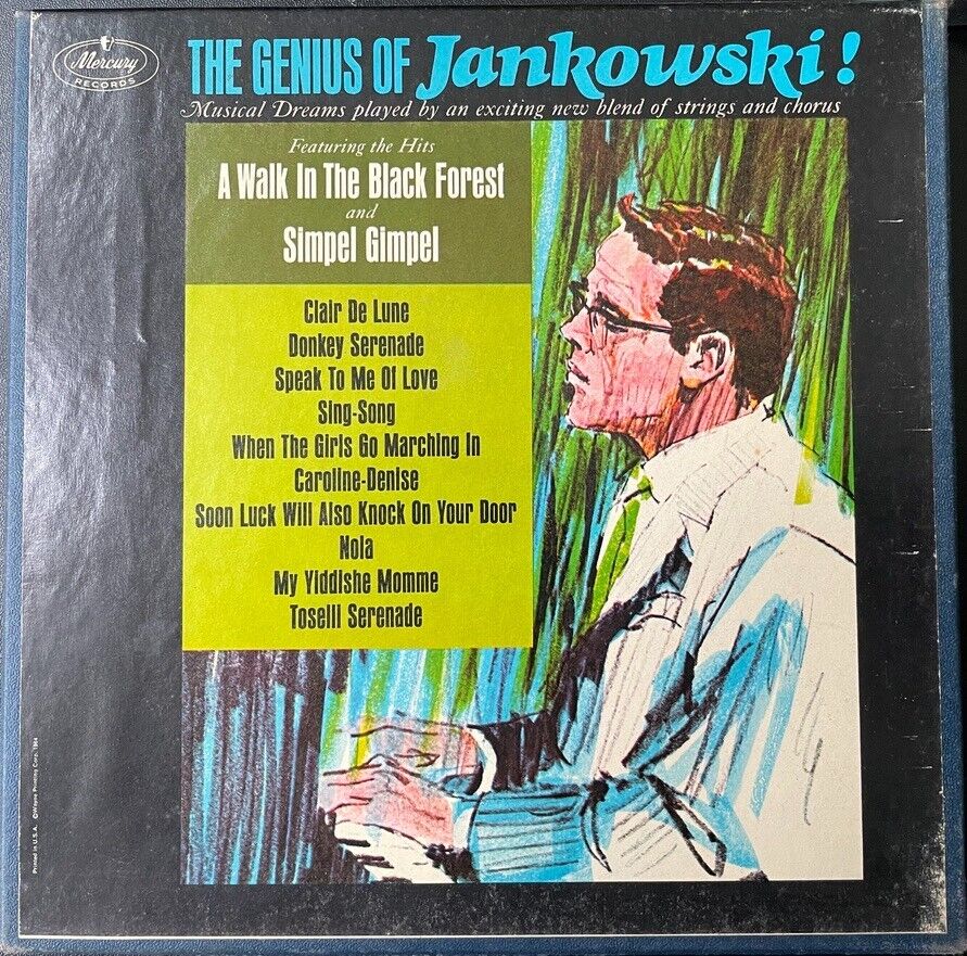 ::Piano Greats Reel to Reels- Jankowski-Frankie Carle-Dave McKenna RARE TESTED