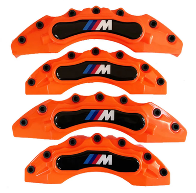 Orange M performance Car Disc Brake Caliper Covers  4PCS/ Universal