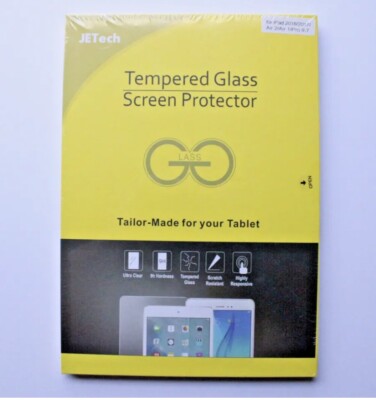 iPad Screen Protector JETech Tempered Glass iPad 2018/2017 Air2/Air 1/Pro 9.7