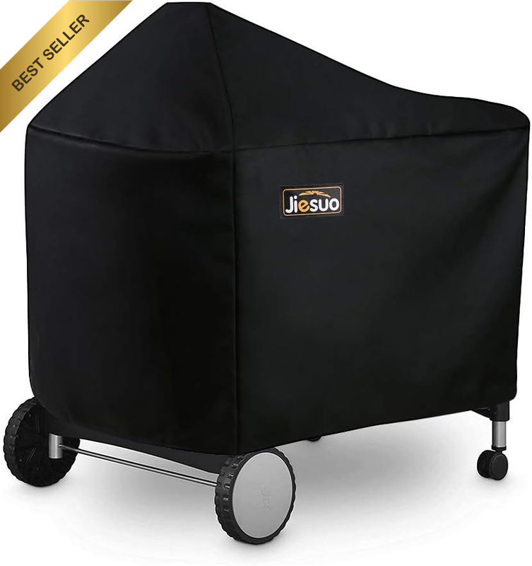 Grill Cover for Weber Performer Deluxe Charcoal: Heavy Duty Waterproof 22 Inch B
