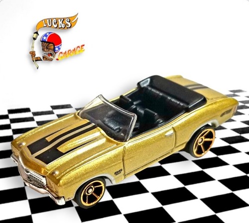 70 Chevy Chevelle Ss Convertible Gold Black Faster Than Ever 396