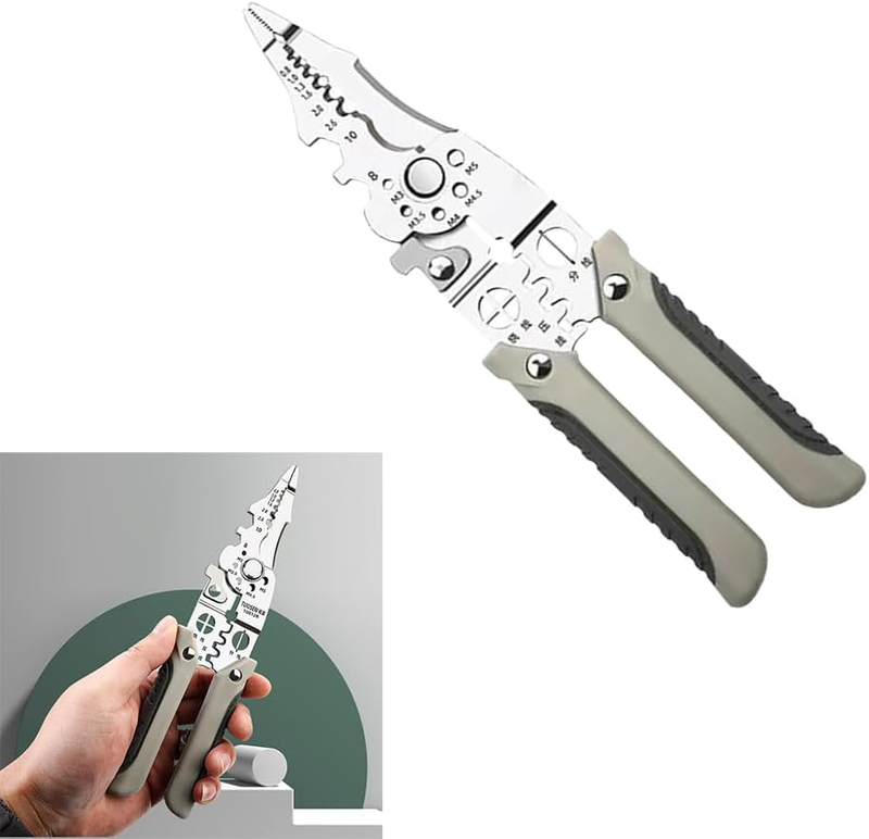 New Multi-Functional Electrician Special Stripping Pliers Stripping Splitter Pli