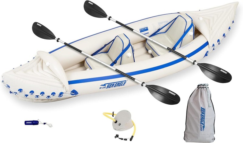 Sea Eagle SE330 Inflatable Kayak for 2 Persons