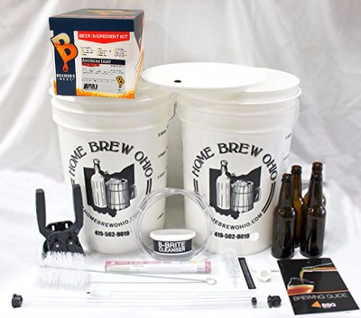 Home Brew Ohio Brewer's Best Basic Homebrew Gift Set-American Light Kit